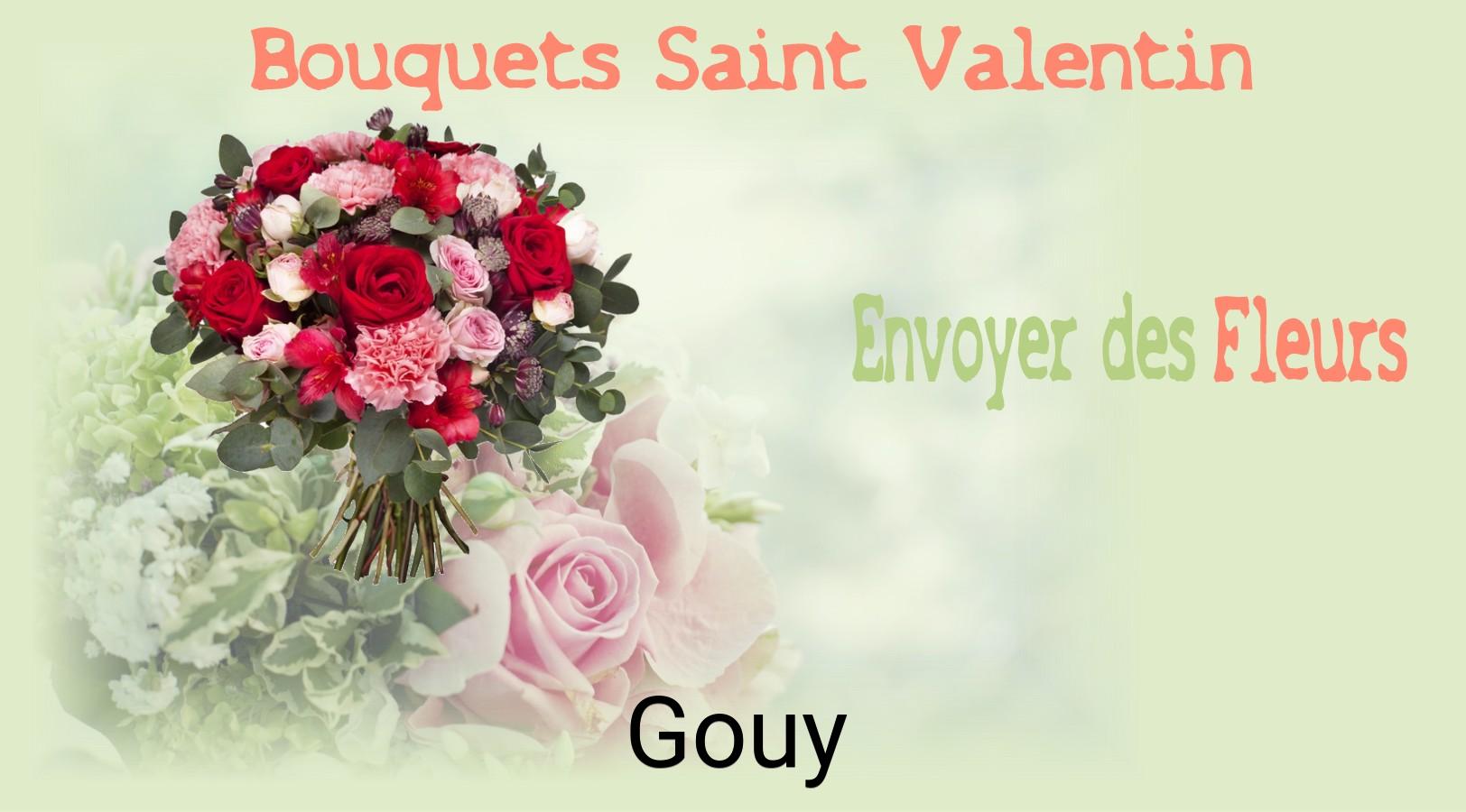 Roses de Saint-Valentin livrées à Gouy
